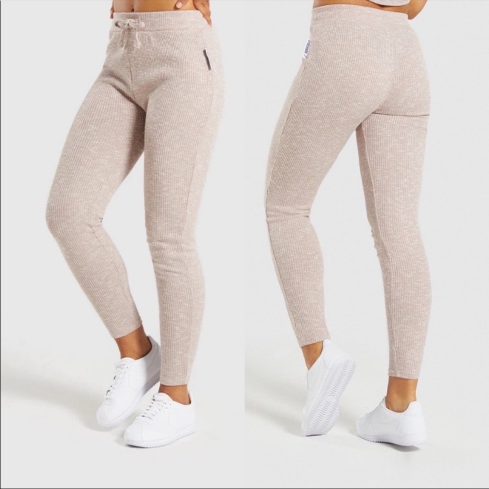 Gymshark Slounge Ribbed Joggers Leggings